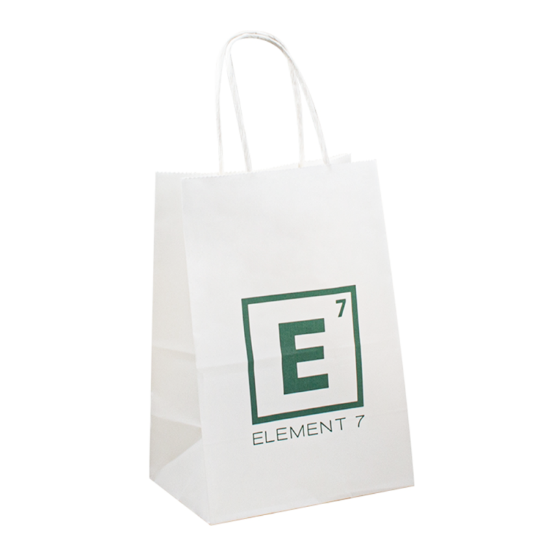 Луксозна хартиена торбичка със собствени хартиени торбички с лого обработва занаятчийска хартиена торбичка