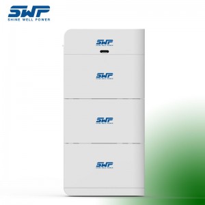 307.2v50ah високо напрежение слънчева система за съхранение на домашна енергия Използвайте LIFECO4 Клетки на батерията с високо напреже...