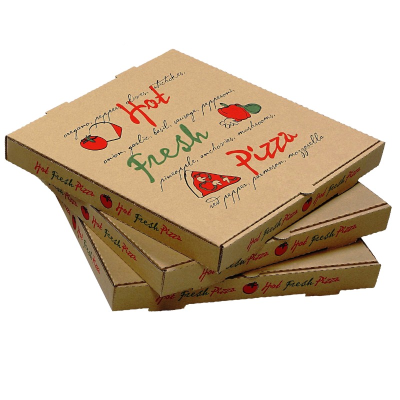 Отпечатана кутия за пица Kraft