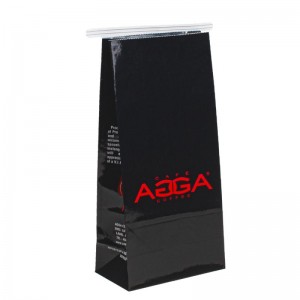 Персонализиран лого за изнасяне на рециклирана хранителна чанта за дизайнер на храни