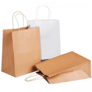 Крафт хартиена чанта със собствено лого