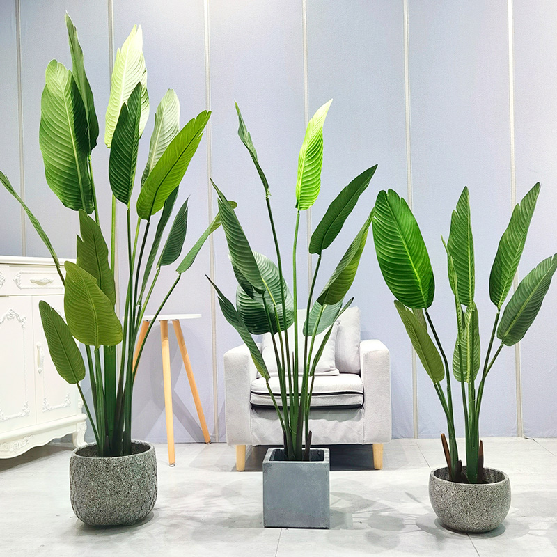 Фабрично директно изкуствено дърво трайно ярък AllSeason Traveller 'S Palm For Garden Dustom