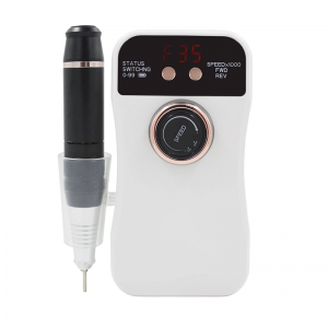 Най -добрите 35000 об \\/ мин за нокти Пробиване Акумулаторни преносими кутикули Професионални пила за нокти Електрически професион...