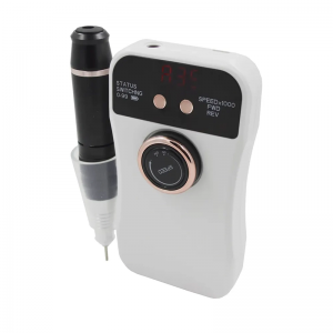 Най -добрите 35000 об \\/ мин за нокти Пробиване Акумулаторни преносими кутикули Професионални пила за нокти Електрически професион...