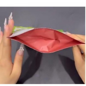 Популярни изправени торбички с цип за суроватъчен протеин прах опаковки кафе торбички с кафе