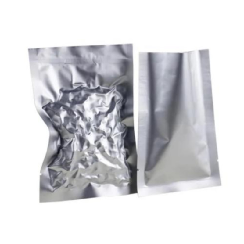 Персонализиран топлинен уплътнител плоско 3 страни за уплътнение Опаковки торбички за съхранение на храна Алуминиево фолио вакуумна торбичка