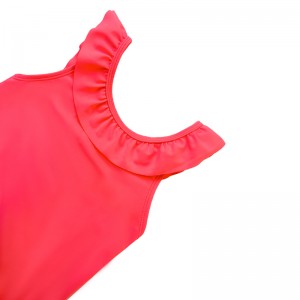 Бебе по поръчка бански костюми Ръфрешка бебешка бански костюми OEM бански костюми плажни дрехи Деца момичета