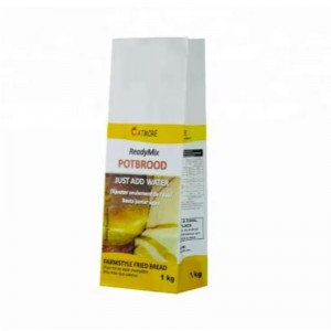 Нов стил 1 кг 2 кг пшенично брашно Захарна опаковка хартиена торбичка