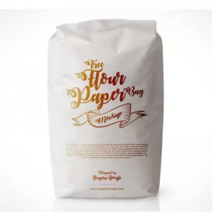 Персонализиран на едро 1 кг 2 кг 5 кг 10 кг рециклируемо стойка четири странични уплътнения хранителни зърна милар пшеница на прах ц...