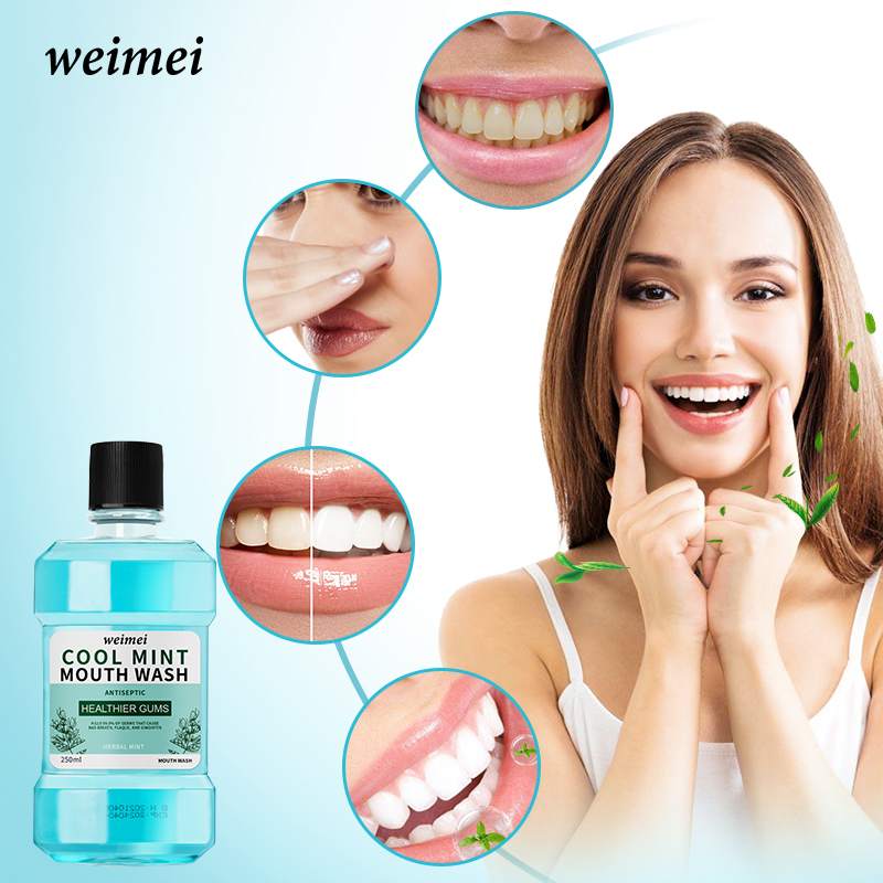 Прохладна мента вода за уста