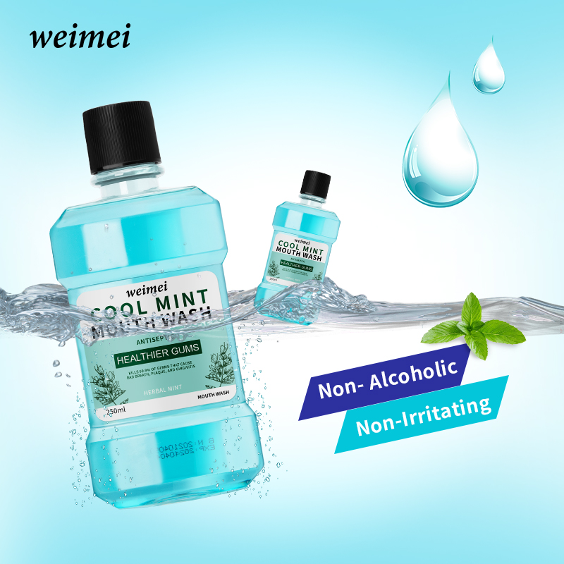 Прохладна мента вода за уста