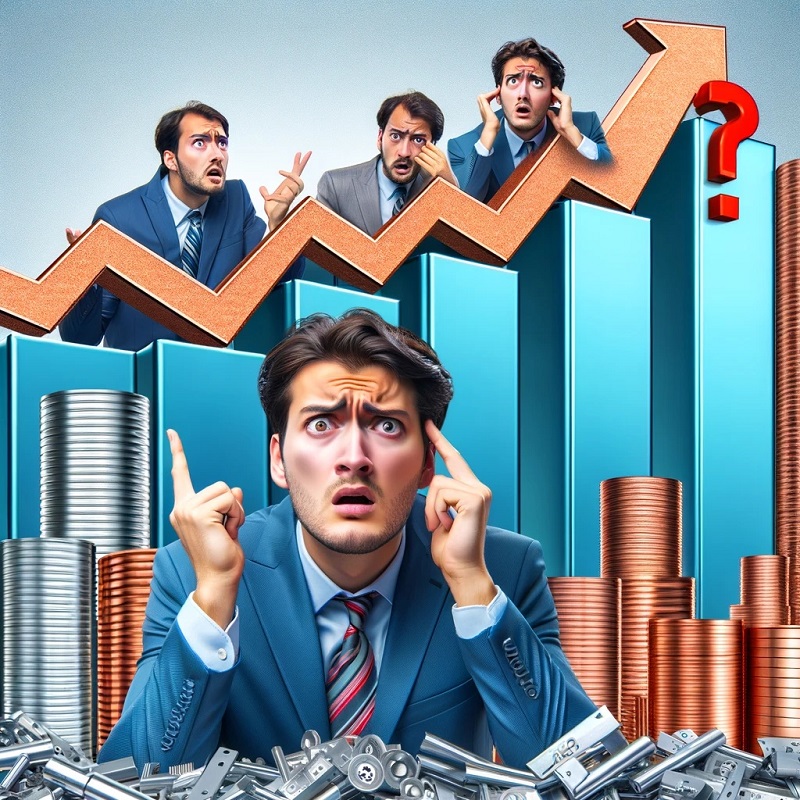 Цените на металите нарастват?как трябва да реагират купувачите и доставчиците?