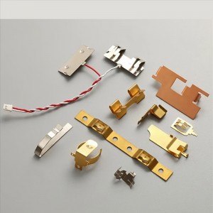 Части за щамповане на малки ламаринени щампования по поръчка на OEM производител 5 звезди Услуга за щамповане на метал