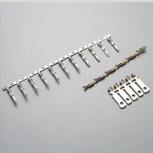 OEM персонализирани метални щамповани части Медна стомана Електрически Електрически Електронен контакт