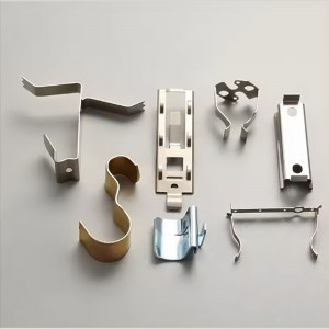 OEM персонализирани метални щамповани части Медна стомана Електрически Електрически Електронен контакт