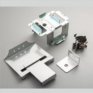 Услуга за производство по поръчка Черно прахово покритие Алуминиево щамповане Огъване Щанцоване Формиране на части за количка з...