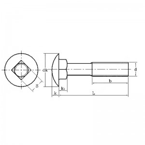 болт от неръждаема стомана
