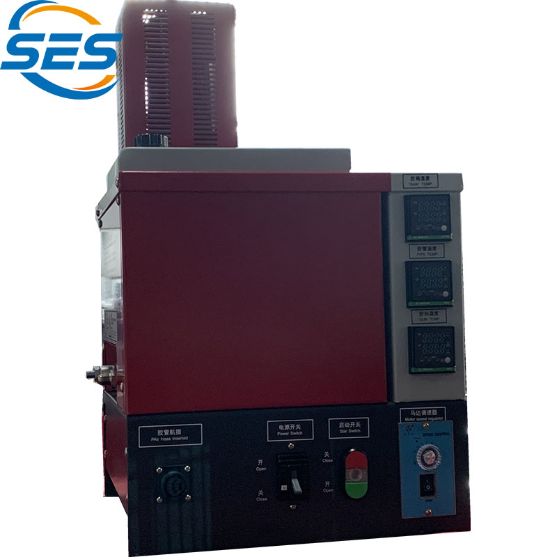 Машина за дозиране на горещо лепило