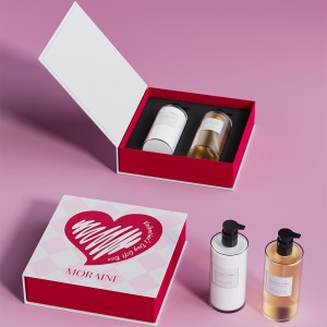 Персонализиран магнитен флип-Горна подаръчна кутия