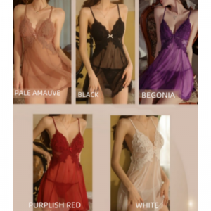 Секси бельо. А виж - през, примамлива рокля с чиста - все пак - съблазнителен стил, включващ сплайсиране на мрежа и дантела, построен...