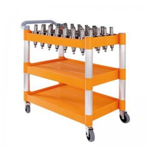 Зелена количка за инструменти