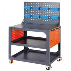 Сива шефска пейка Горва количка