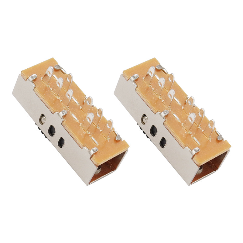 SLIDE превключвател SS23F10 Три-Превключвател за плъзгане на скоростта за регулиране на светодиодната светлина на цвета и високо-мотор за скорост на сешоара