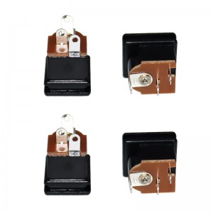 DC Socket DC-207, аудио гнездо за директно вмъкване, два-гнездо за зареждане на мощност на медта на щифта