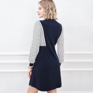 Ранно есента малка обратна яка плетка половин жилетка