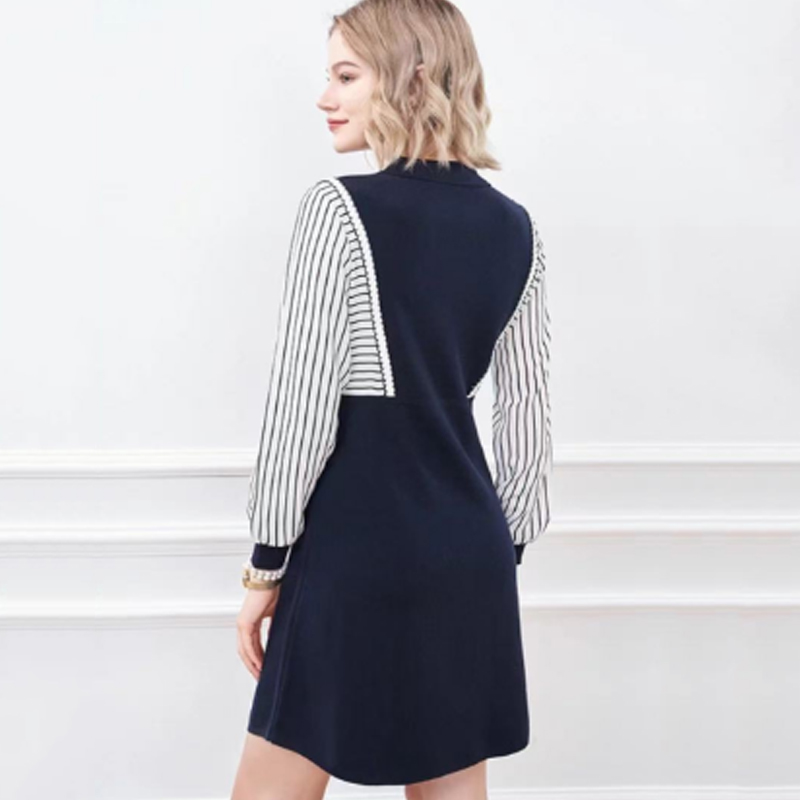 Ранно есента малка обратна яка плетка половин жилетка