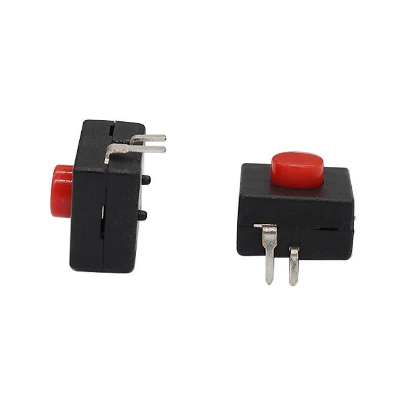 Push Switch HR12*12*9-2, превключвател за фенерче, светодиоди два-Включване и изключване на захранването на щифта, нулиране на бутона Микро превключвател