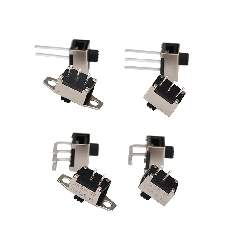 SLIDE превключвател SS12E88 Странично натискане-Издърпайте електрическия масажор е мулти-функционален превключвател с висока скорост на регулиране и голям ток