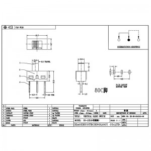 Slide Switch SS12D10 ЕЛЕКТРОННО ПЛАЩАНЕ НА ИГЛЕТИ 2-позиция 3-ПИН ЕДИН-СТЪПКА БЕНКОВЕ
