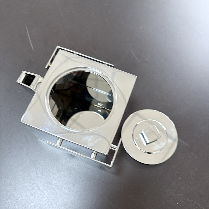 Zotye от неръждаема стомана метална сребърна галерна конструкция 8,5см чайник от неръждаема стомана