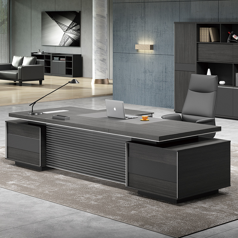 Modle DBT004 Dio Light Luxury Simple Modern Office Single Manager Desk Executive Computer Desk, High-end Office Executive Desk.